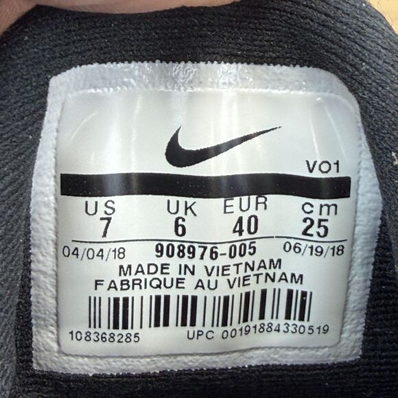 Nike Zoom Evidence II Shoes Mens Size 7 Black Basketball Sneakers 908976-005 main image 8